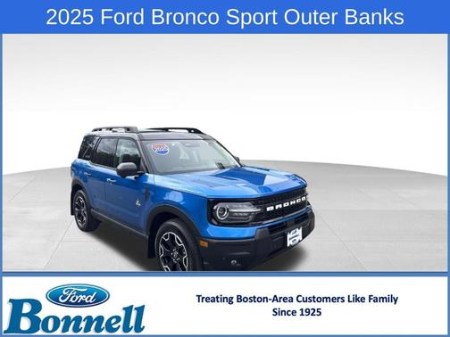 Velocity Blue Metallic 2025 Ford Bronco Sport Outer Banks