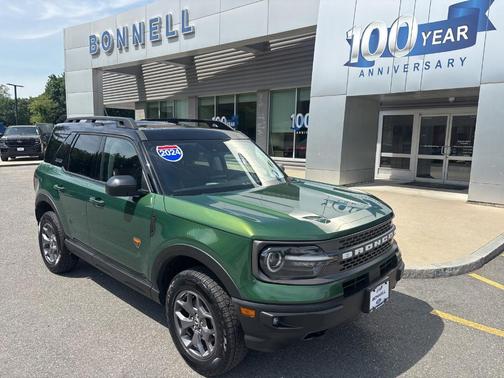 Eruption Green Metallic 2024 Ford Bronco Sport Badlands