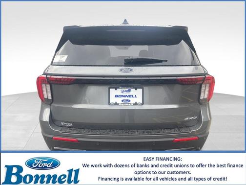 Carbonized Gray Metallic 2026 Ford Explorer ST-Line