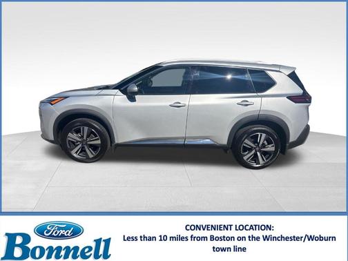 Brilliant Silver Metallic 2021 Nissan Rogue SL