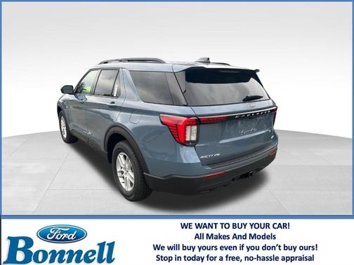 Vapor Blue Metallic 2026 Ford Explorer Active