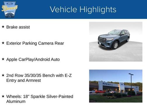 Vapor Blue Metallic 2026 Ford Explorer Active