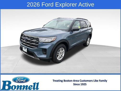 Vapor Blue Metallic 2026 Ford Explorer Active
