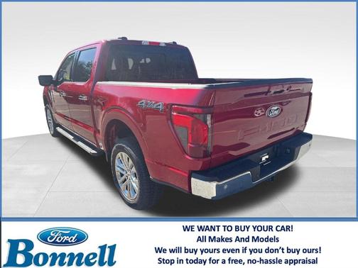 Rapid Red Metallic Tinted Clearcoat 2025 Ford F-150 XLT