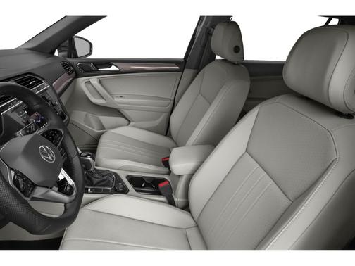 Platinum Gray Metallic 2022 Volkswagen Tiguan 2.0T SE R-Line Black