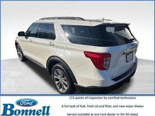 STAR WHITE MET TRI-COAT 2023 Ford Explorer XLT