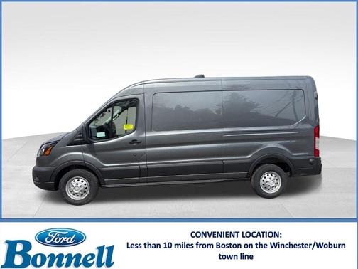 Carbonized Gray Metallic 2026 Ford Transit-250 148 WB Medium Roof Cargo