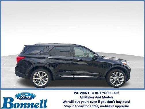 AGATE BLACK METALLIC 2022 Ford Explorer PLATINUM