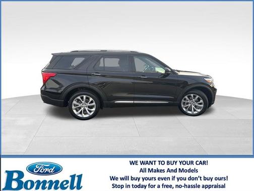 AGATE BLACK METALLIC 2022 Ford Explorer PLATINUM