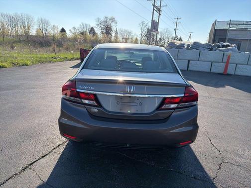 Grey 2014 Honda Civic EX