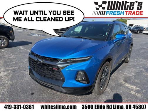 Bright Blue Metallic 2020 Chevrolet Blazer RS