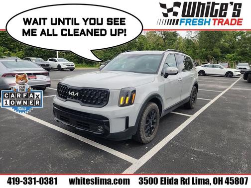 Wolf Gray 2024 Kia Telluride SX X-Pro