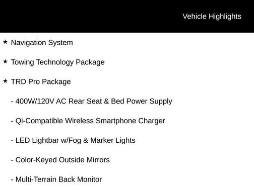 2022 Toyota Tundra Hybrid TRD Pro