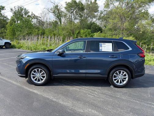 Blue 2024 Honda CR-V EX AWD