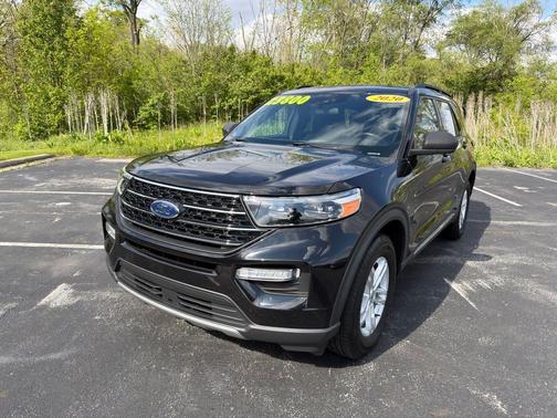 Agate Black Metallic 2020 Ford Explorer XLT