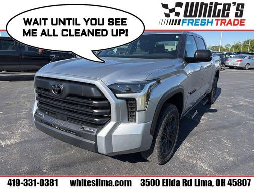 Celestial Silver Metallic 2025 Toyota Tundra SR5