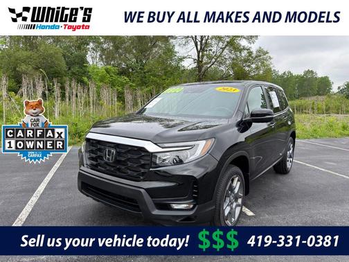 Crystal Black 2023 Honda Passport AWD EX-L