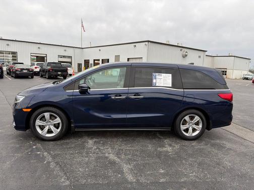 Obsidian Blue Pearl 2020 Honda Odyssey EX