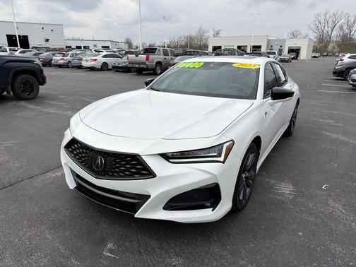 Platinum White Pearl 2023 Acura TLX A-Spec