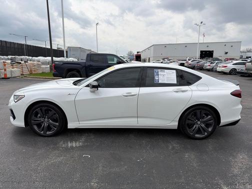 Platinum White Pearl 2023 Acura TLX A-Spec