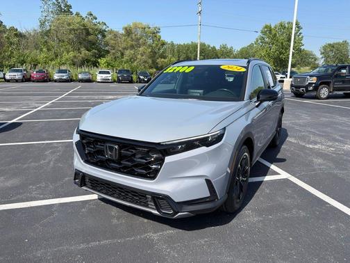Gray 2024 Honda CR-V Hybrid Sport AWD