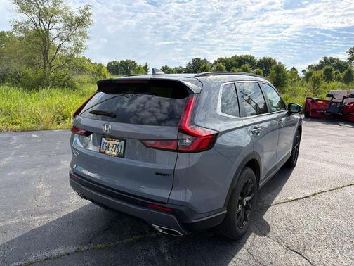 Gray 2024 Honda CR-V Hybrid Sport AWD