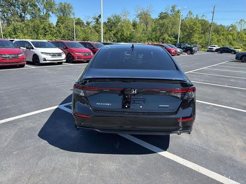 Crystal Black Pearl 2025 Honda Accord Hybrid Sport-L