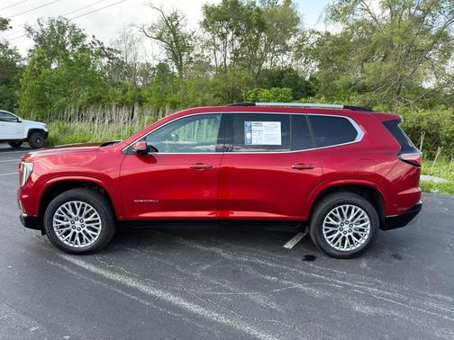 Volcanic Red Tintcoat 2024 GMC Acadia Denali