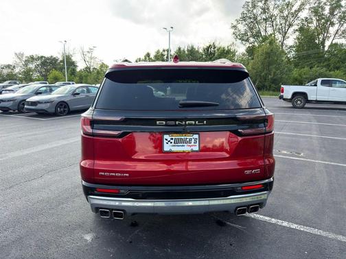 Volcanic Red Tintcoat 2024 GMC Acadia Denali
