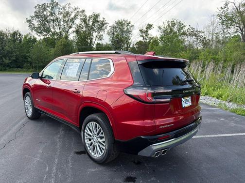 Volcanic Red Tintcoat 2024 GMC Acadia Denali