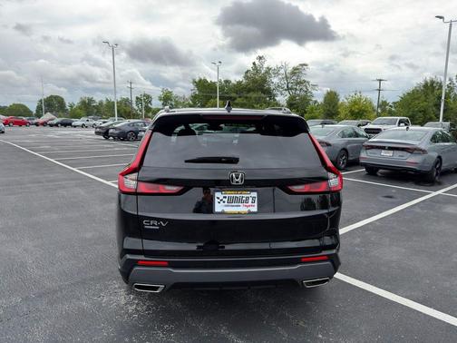 Crystal Black Pearl 2024 Honda CR-V Hybrid Sport AWD