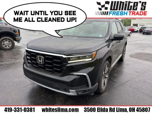 Crystal Black Pearl 2024 Honda Pilot Elite