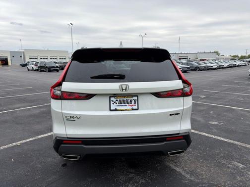 Platinum White Pearl 2023 Honda CR-V Hybrid Sport AWD