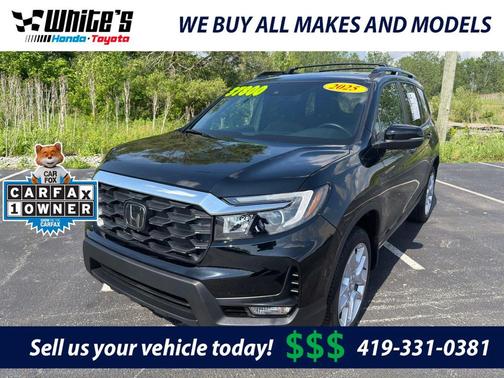 Black 2025 Honda Passport AWD EX-L