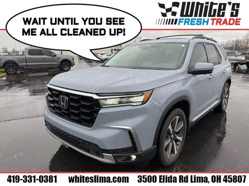 Gray 2023 Honda Pilot AWD Elite