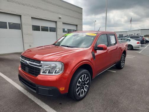 Hot Pepper Red Tinted Clearcoat Metallic 2022 Ford Maverick Lariat