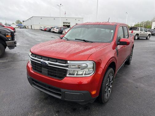 Hot Pepper Red Tinted Clearcoat Metallic 2022 Ford Maverick Lariat