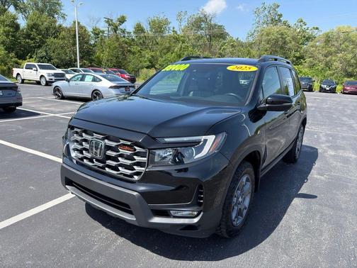 Crystal Black Pearl 2025 Honda Passport AWD TrailSport