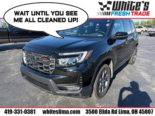 Crystal Black Pearl 2025 Honda Passport AWD TrailSport