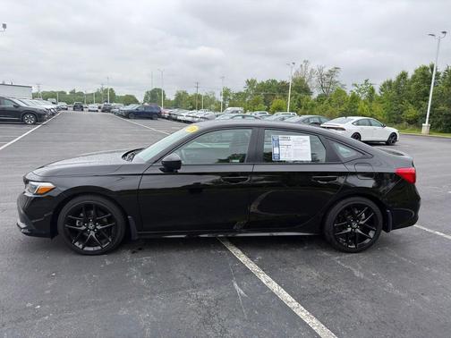 Crystal Black Pearl 2024 Honda Civic Sport