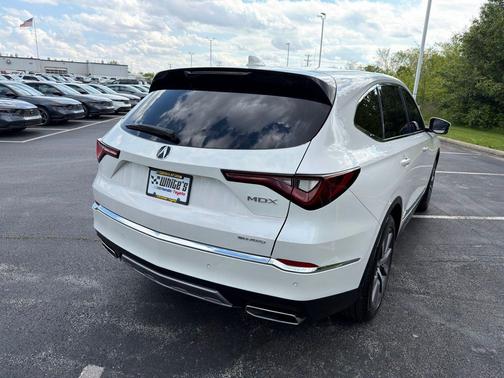 White 2025 Acura MDX Technology Package