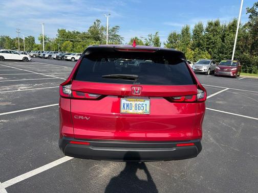 Radiant Red Metallic 2025 Honda CR-V EX AWD