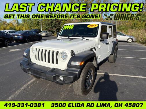 2018 Jeep Wrangler Unlimited Sport