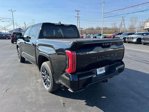 Midnight Black Metallic 2026 Toyota Tundra Platinum