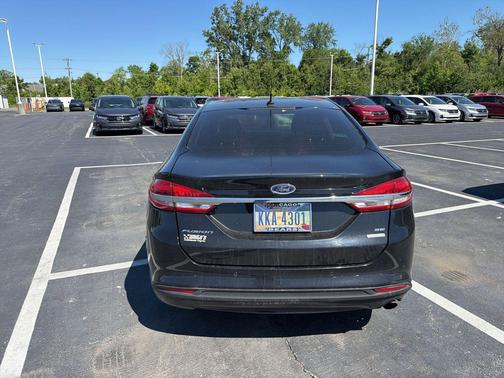 Shadow Black 2018 Ford Fusion SE