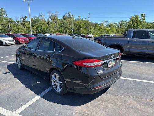 Shadow Black 2018 Ford Fusion SE