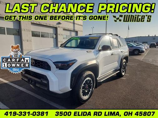 Ice Cap 2025 Toyota 4Runner TRD Off Road Premium