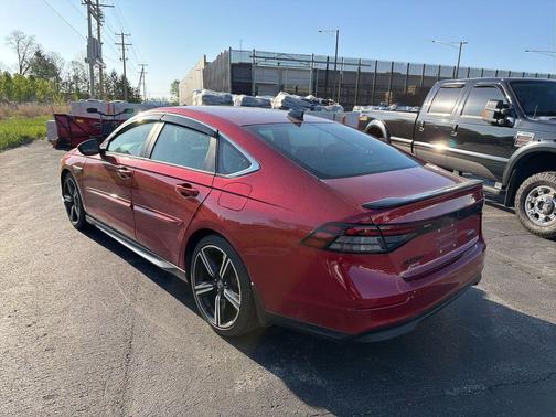 Radiant Red Metallic 2023 Honda Accord Hybrid Sport