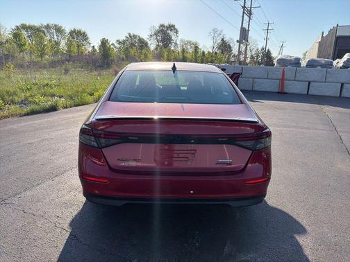 Radiant Red Metallic 2023 Honda Accord Hybrid Sport