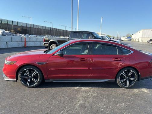 Radiant Red Metallic 2023 Honda Accord Hybrid Sport